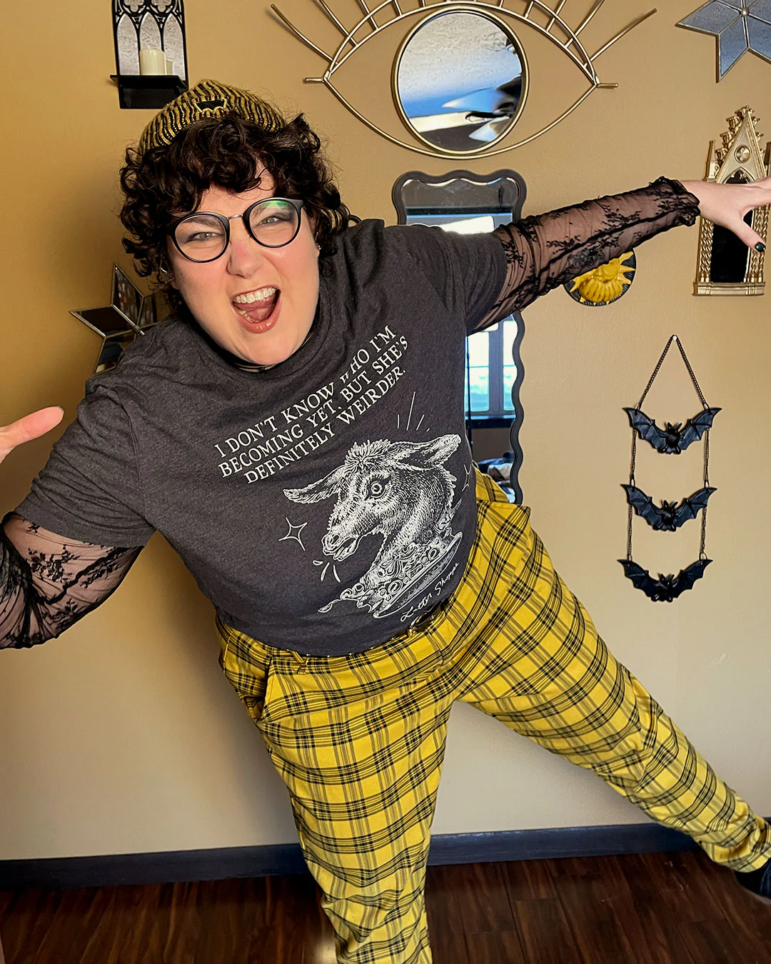 Definitely Weirder: Vintage Goat Graphic Tee - Image 2