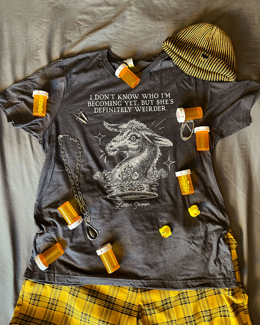 Definitely Weirder: Vintage Goat Graphic Tee - Image 3