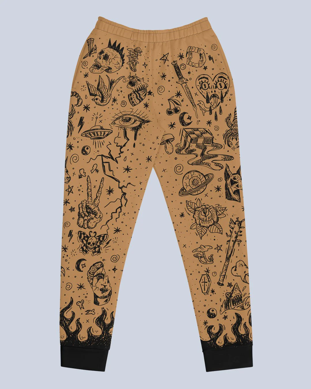 Flash Tattoo Jogger Sweatpants - Image 4