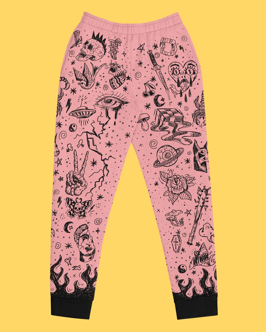Flash Tattoo Jogger Sweatpants - Image 5