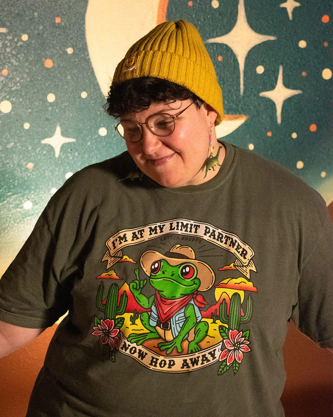 Hop Away Partner: Sarcastic Graphic T-Shirt - Image 4