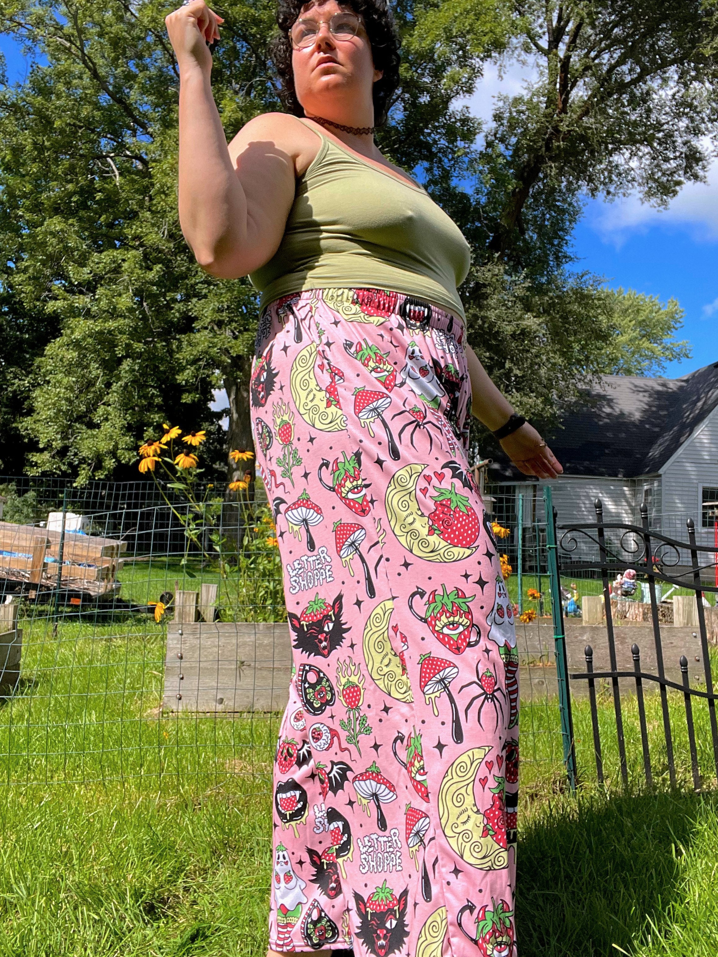 Spooky Strawberry Flash Loungewear Bottoms - Image 4