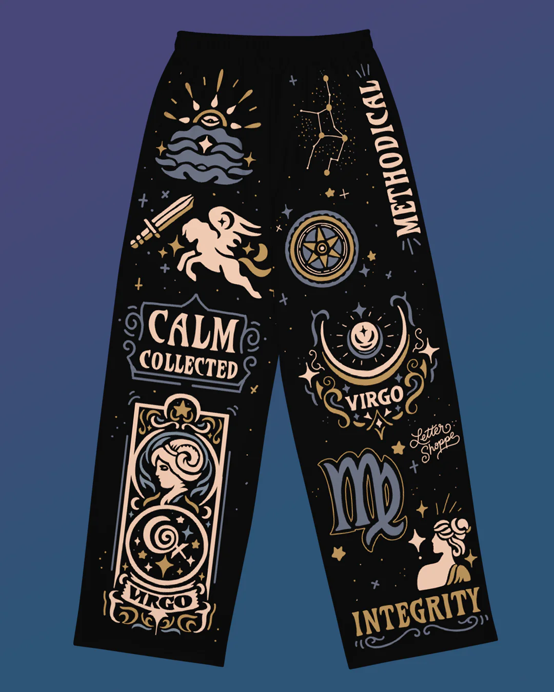 Virgo Vibes Loungewear Bottoms - Image 2